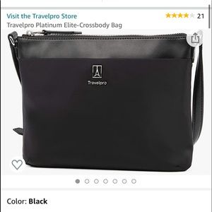 Travelpro Platinum Elite-Crossbody Bag